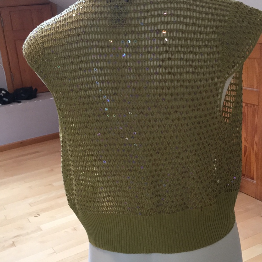 Beautiful silk crochet top🌟🌷 - Picture 4 of 10